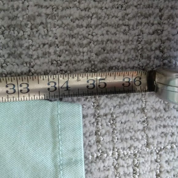 Elle Mint Green Blue Jeans Size 10- NWOT - Picture 6 of 6